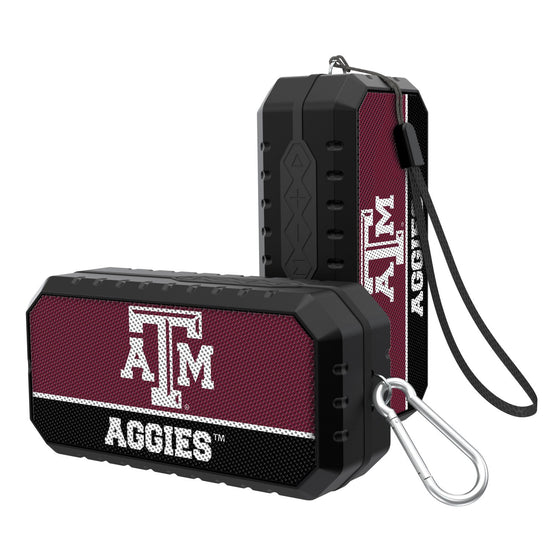 Texas A&M Aggies Solid Wordmark Bluetooth Speaker-0