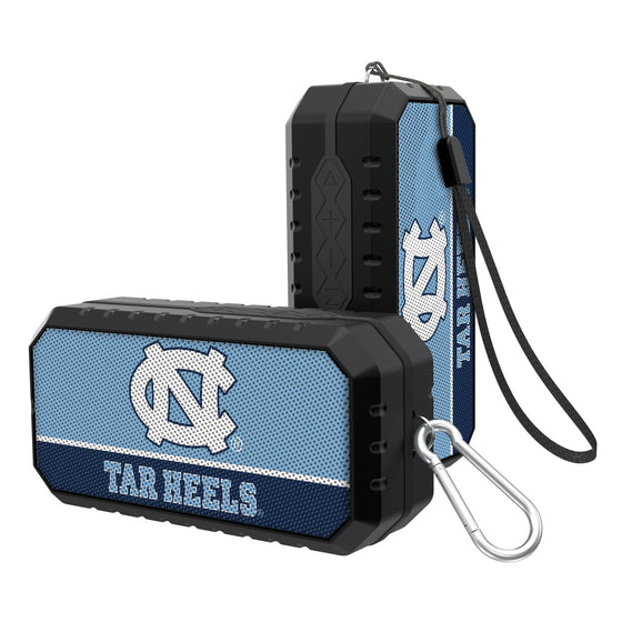 North Carolina Tar Heels Solid Wordmark Bluetooth Speaker-0