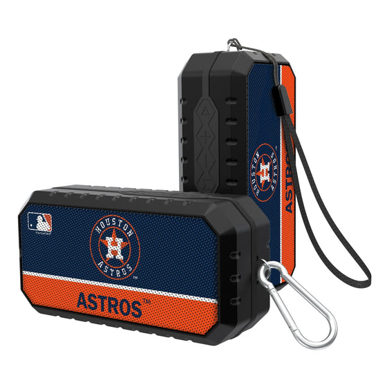 Houston Astros Solid Wordmark Bluetooth Speaker - 757 Sports Collectibles