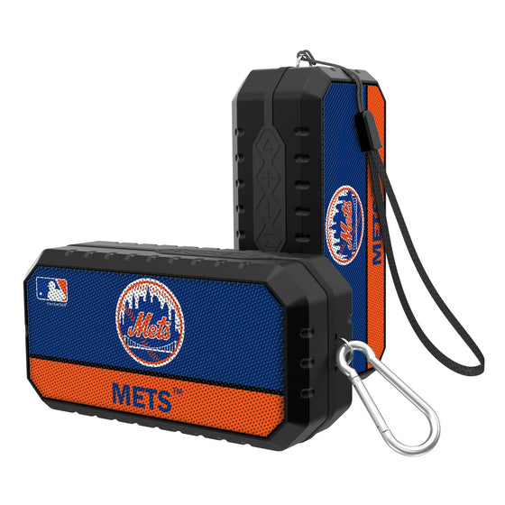 New York Mets Solid Wordmark Bluetooth Speaker - 757 Sports Collectibles