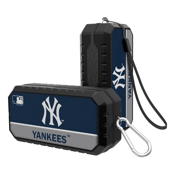 New York Yankees Solid Wordmark Bluetooth Speaker - 757 Sports Collectibles