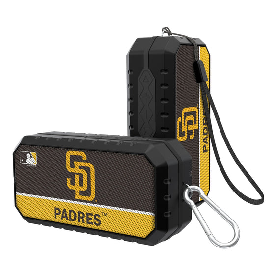San Diego Padres Solid Wordmark Bluetooth Speaker - 757 Sports Collectibles