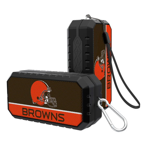 Cleveland Browns Solid Wordmark Bluetooth Speaker - 757 Sports Collectibles