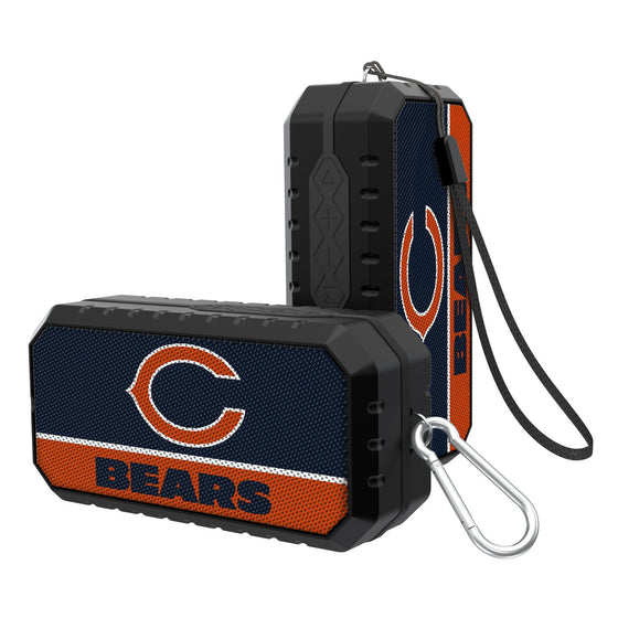 Chicago Bears Solid Wordmark Bluetooth Speaker - 757 Sports Collectibles