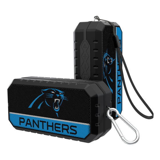 Carolina Panthers Solid Wordmark Bluetooth Speaker - 757 Sports Collectibles