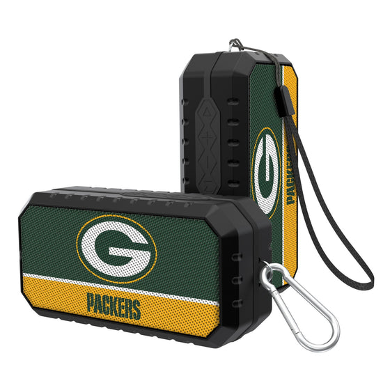 Green Bay Packers Solid Wordmark Bluetooth Speaker - 757 Sports Collectibles