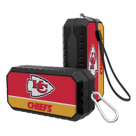 Kansas City Chiefs Solid Wordmark Bluetooth Speaker - 757 Sports Collectibles