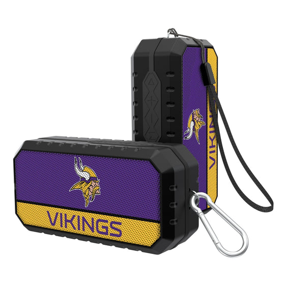 Minnesota Vikings Solid Wordmark Bluetooth Speaker - 757 Sports Collectibles