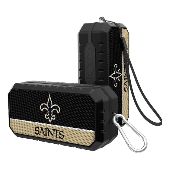 New Orleans Saints Solid Wordmark Bluetooth Speaker - 757 Sports Collectibles