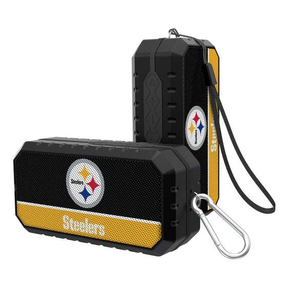 Pittsburgh Steelers Solid Wordmark Bluetooth Speaker - 757 Sports Collectibles