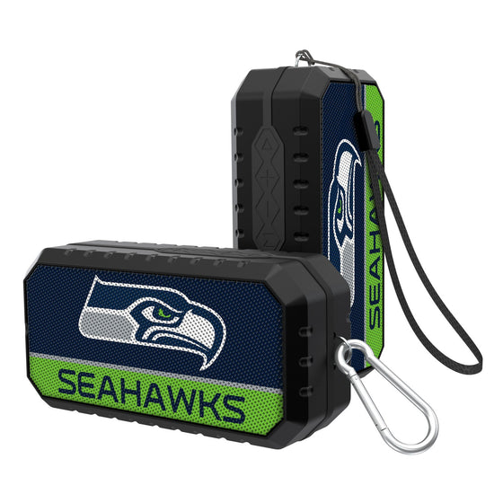 Seattle Seahawks Solid Wordmark Bluetooth Speaker - 757 Sports Collectibles