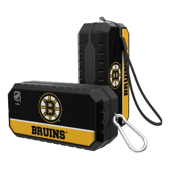 Boston Bruins Solid Wordmark Bluetooth Speaker-0