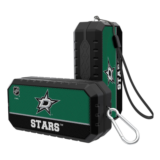 Dallas Stars Solid Wordmark Bluetooth Speaker-0