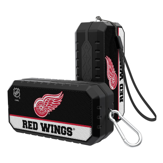Detroit Red Wings Solid Wordmark Bluetooth Speaker-0
