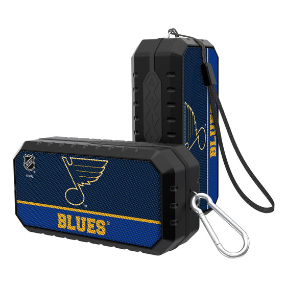 St. Louis Blues Solid Wordmark Bluetooth Speaker-0