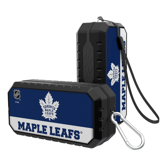 Toronto Maple Leafs Solid Wordmark Bluetooth Speaker-0