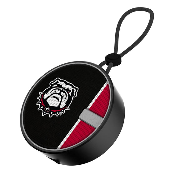 Georgia Bulldogs Solid Wordmark Waterproof Speaker-0