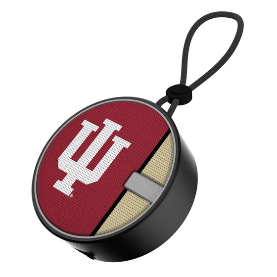 Indiana Hoosiers Solid Wordmark Waterproof Speaker-0