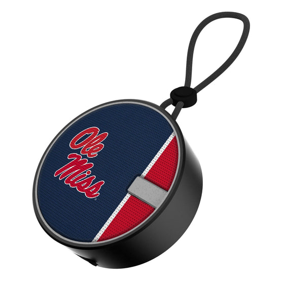 Mississippi Ole Miss Rebels Solid Wordmark Waterproof Speaker-0