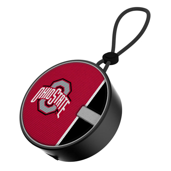 Ohio State Buckeyes Solid Wordmark Waterproof Speaker-0