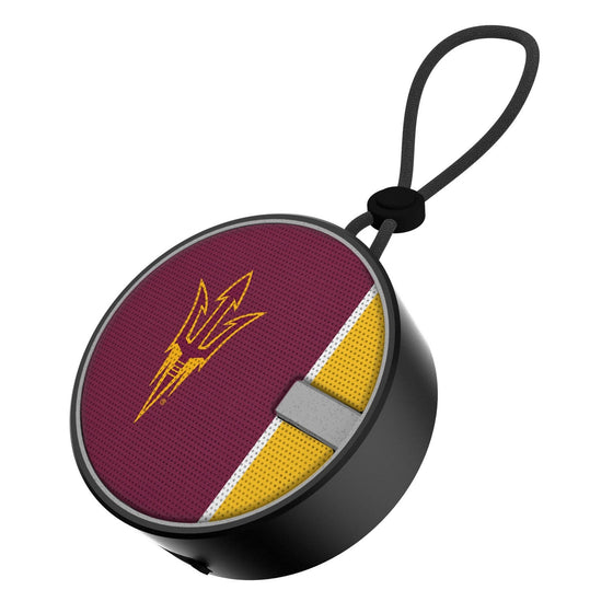 Arizona State Sun Devils Solid Wordmark Waterproof Speaker-0