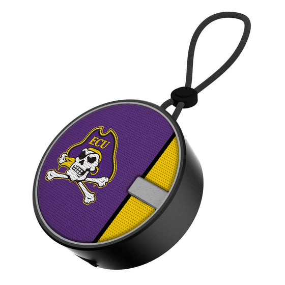 East Carolina Pirates Solid Wordmark Waterproof Speaker-0