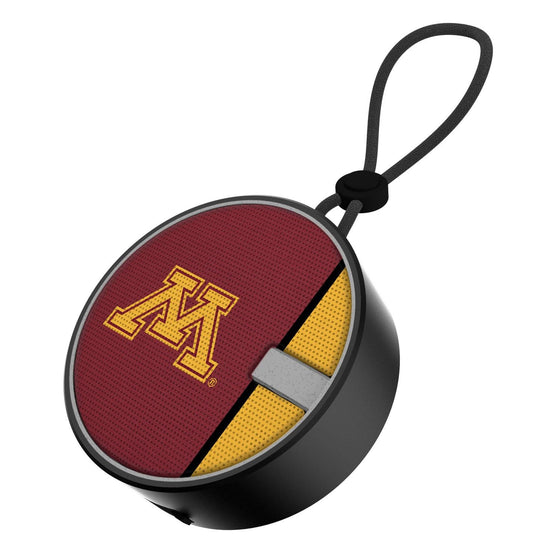 Minnesota Golden Gophers Solid Wordmark Waterproof Speaker-0