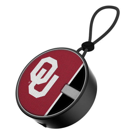 Oklahoma Sooners Solid Wordmark Waterproof Speaker-0