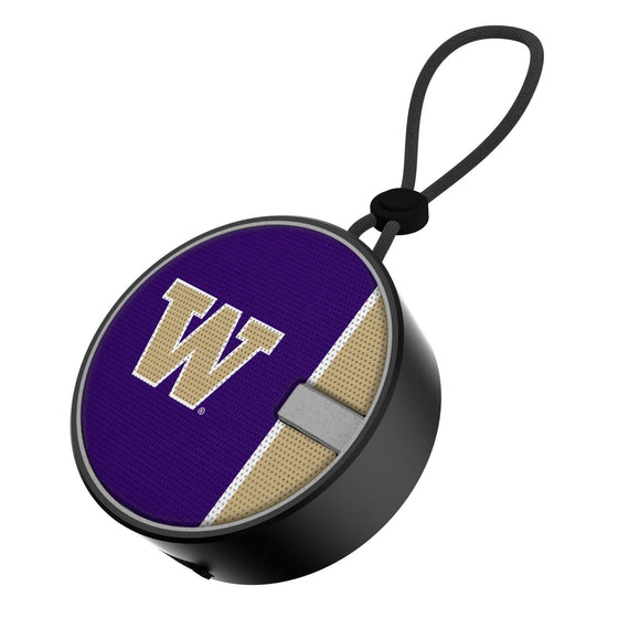 Washington Huskies Solid Wordmark Waterproof Speaker-0
