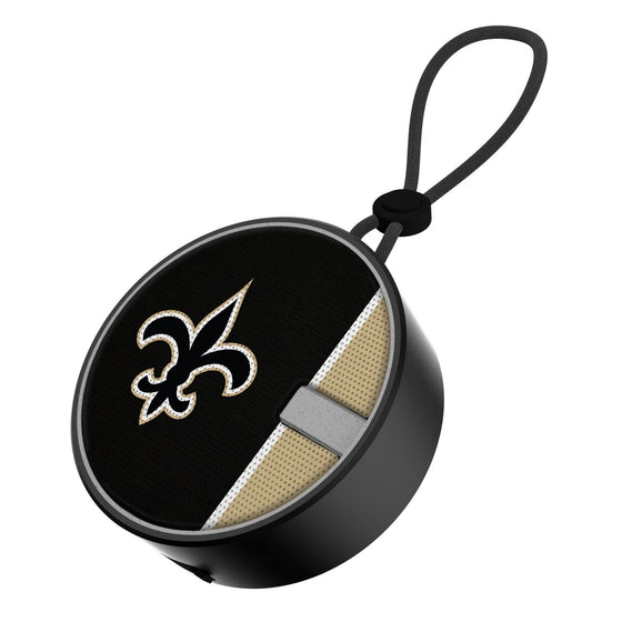 New Orleans Saints Solid Wordmark Waterproof Speaker - 757 Sports Collectibles