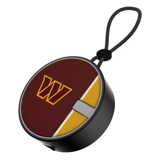 Washington Commanders Solid Wordmark Waterproof Speaker - 757 Sports Collectibles