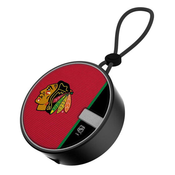 Chicago Blackhawks Solid Wordmark Waterproof Speaker-0