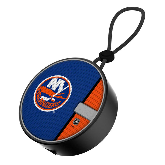 New York Islanders Solid Wordmark Waterproof Speaker-0