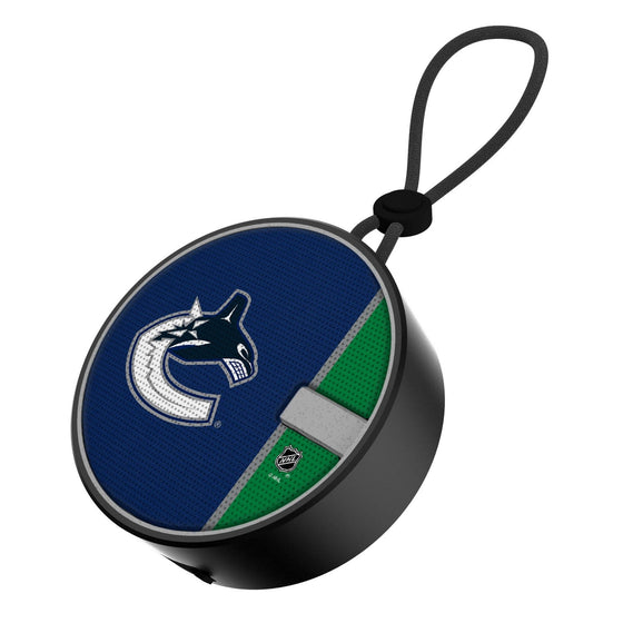 Vancouver Canucks Solid Wordmark Waterproof Speaker-0