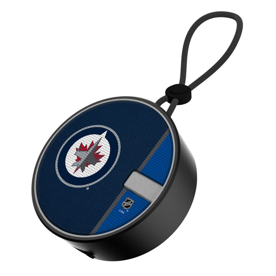 Winnipeg Jets Solid Wordmark Waterproof Speaker-0