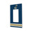 Georgia Tech Yellow Jackets Stripe Hidden-Screw Light Switch Plate-1