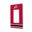 Utah Utes Stripe Hidden-Screw Light Switch Plate-1