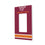 Virginia Tech Hokies Stripe Hidden-Screw Light Switch Plate-1