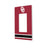 Oklahoma Sooners Stripe Hidden-Screw Light Switch Plate-1