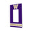 Washington Huskies Stripe Hidden-Screw Light Switch Plate-1