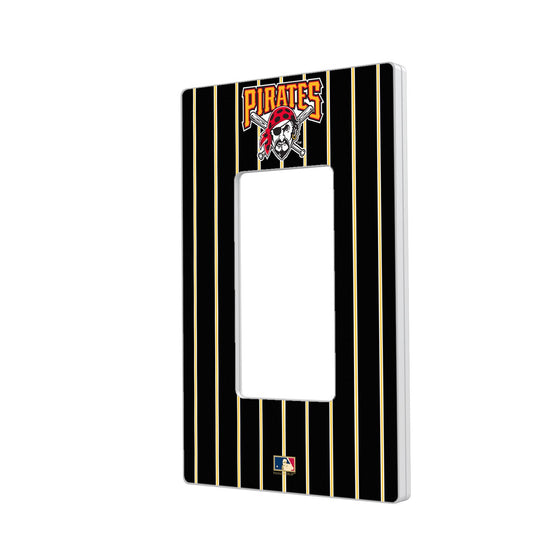 Pittsburgh Pirates 1997-2013 - Cooperstown Collection Pinstripe Hidden-Screw Light Switch Plate - 757 Sports Collectibles