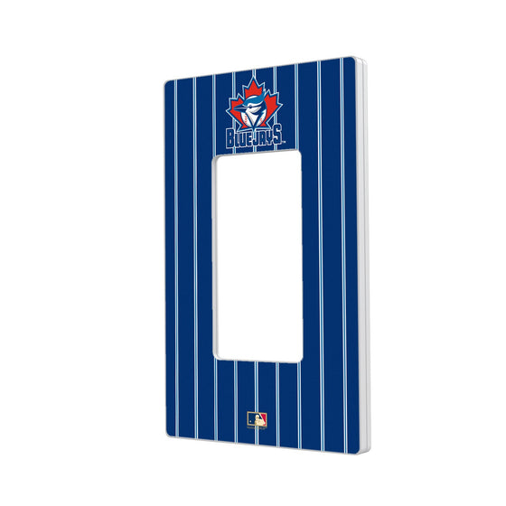 Toronto Blue Jays 1997-2002 - Cooperstown Collection Pinstripe Hidden-Screw Light Switch Plate - 757 Sports Collectibles