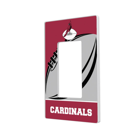 Chicago Cardinals 1947-1959 Historic Collection Passtime Hidden-Screw Light Switch Plate - 757 Sports Collectibles