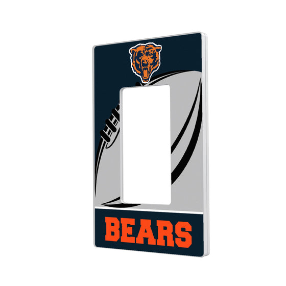 Chicago Bears 1946 Historic Collection Passtime Hidden-Screw Light Switch Plate - 757 Sports Collectibles