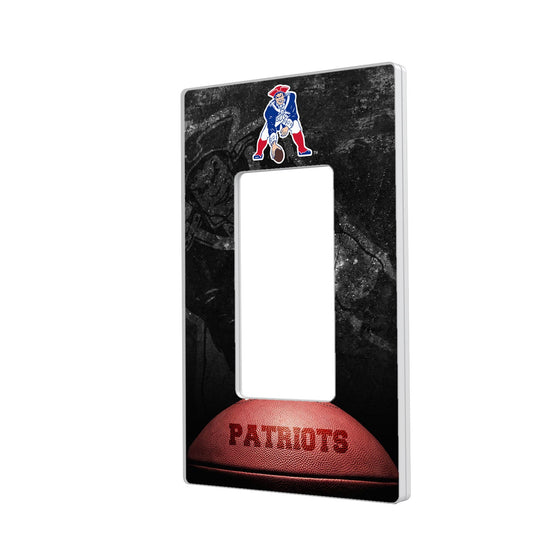 New England Patriots Legendary Hidden-Screw Light Switch Plate - 757 Sports Collectibles