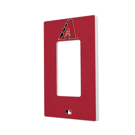 Arizona Diamondbacks Solid Hidden-Screw Light Switch Plate - 757 Sports Collectibles