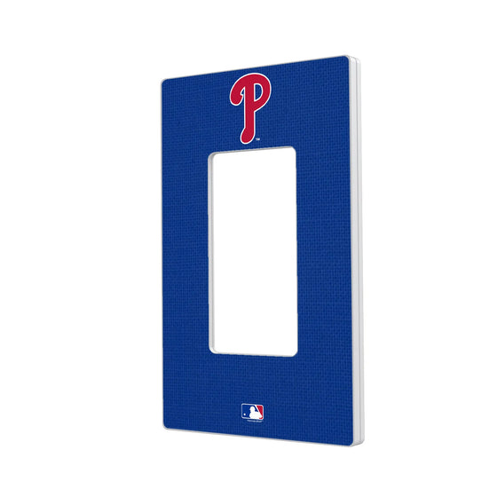 Philadelphia Phillies Solid Hidden-Screw Light Switch Plate - 757 Sports Collectibles