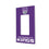 Sacramento Kings Solid Hidden-Screw Light Switch Plate-1