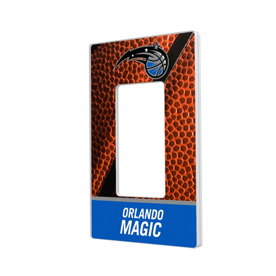 Orlando Magic Basketball Hidden-Screw Light Switch Plate-1