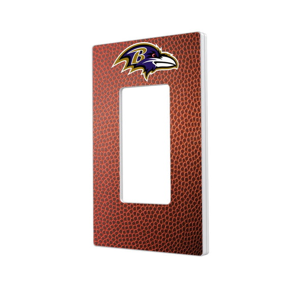 Baltimore Ravens Football Hidden-Screw Light Switch Plate-1